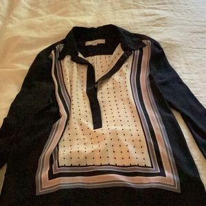 Loft long sleeved tunic size M 100% polyester